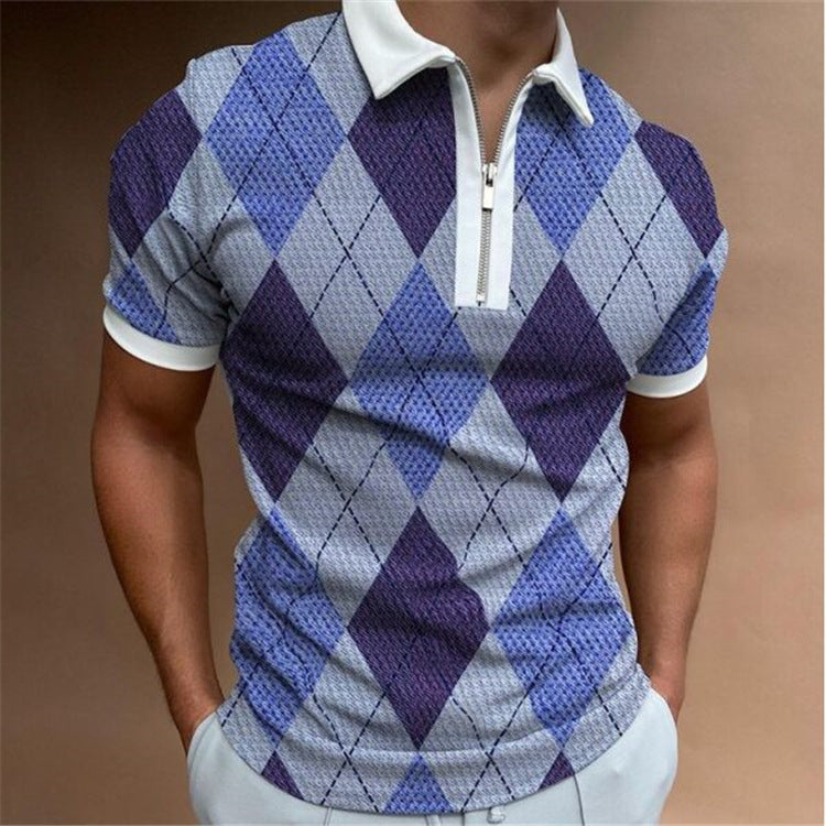 Herren Poloshirt Kurzarm Maritim Sportlich