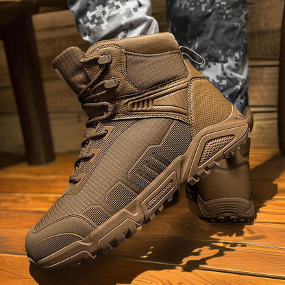 Herren Tactical Stiefel Robust Atmungsaktiv Wasserfest