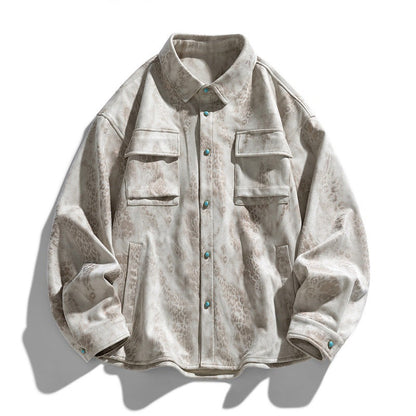 Herren Overshirt Casual Modern Berlin Stil