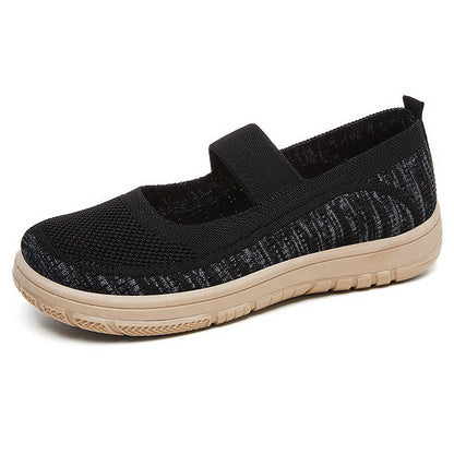 Damen Ballerinas Bequem Atmungsaktiv Heidi Mode