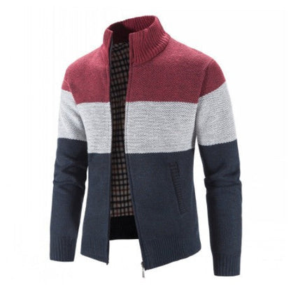 Herren Strickjacke Modern Geschmeidig
