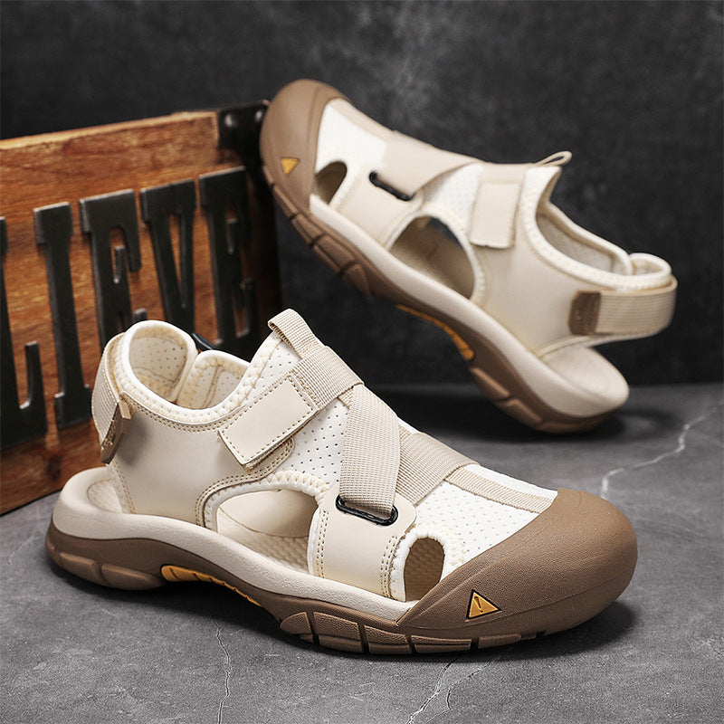 Damen Outdoor-Sandalen mit verstellbaren Riemen rutschfest - BerlinGlamour
