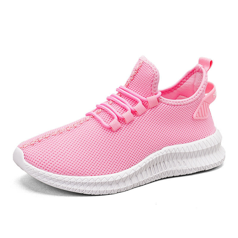Damen Sneaker Leicht Atmungsaktiv Mesh Laufschuhe Sport