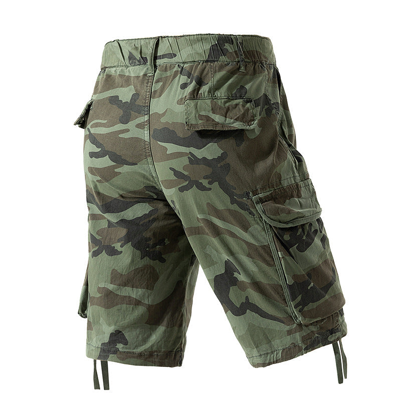 Herren Cargoshorts Camouflage Militärstyle mit vielen Taschen