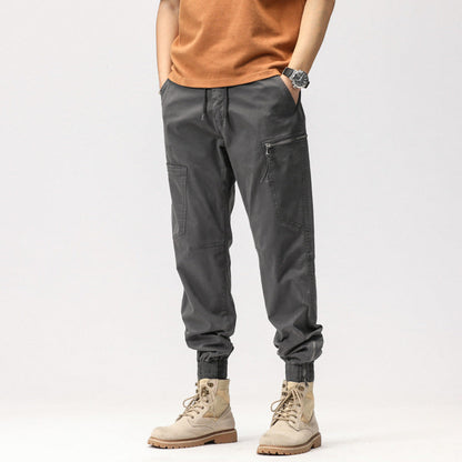 Herren Cargo-Hose Elastisch Vieltaschen Bequem - BerlinGlamour