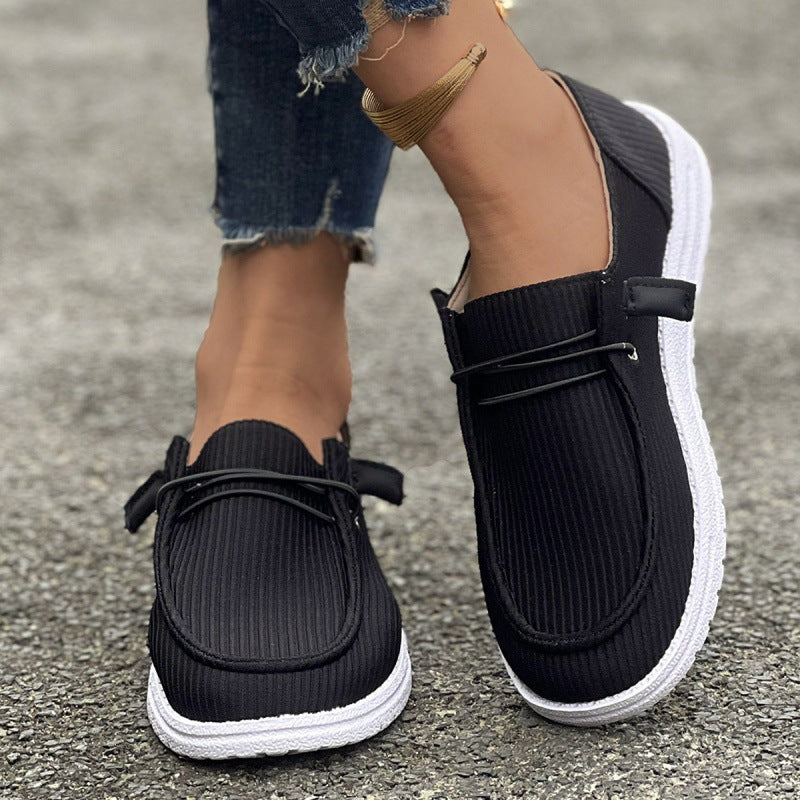 Damen Slipper Modern Elastisch Riffle Design