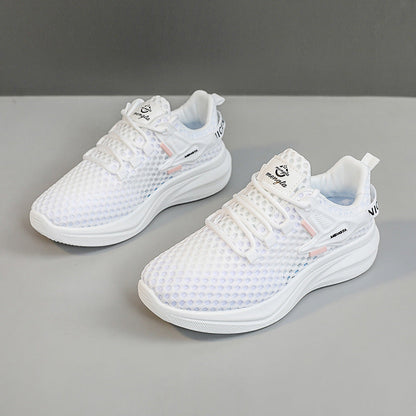 Damen Sneaker Atmungsaktiv Laufschuhe mit Rutschfestem Gummi
