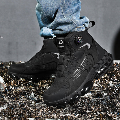 Damen Sicherheitsstiefel Rutschfest Dämpfend Arbeitsschuhe