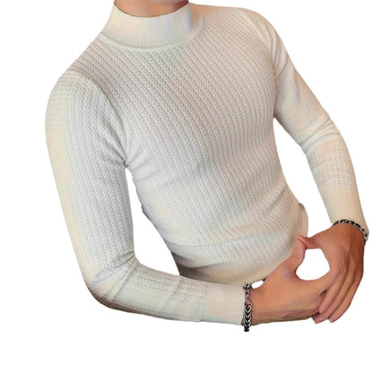 Herren Pullover Strick Modern Eleganter Muster