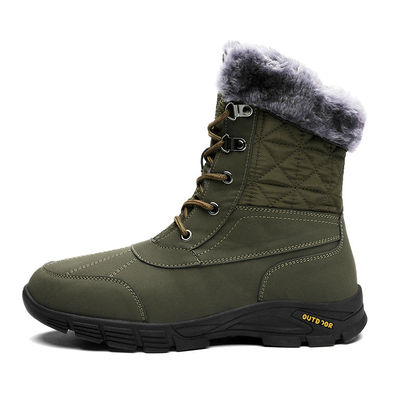Damen Winterstiefel Weich Innenfutter Warm