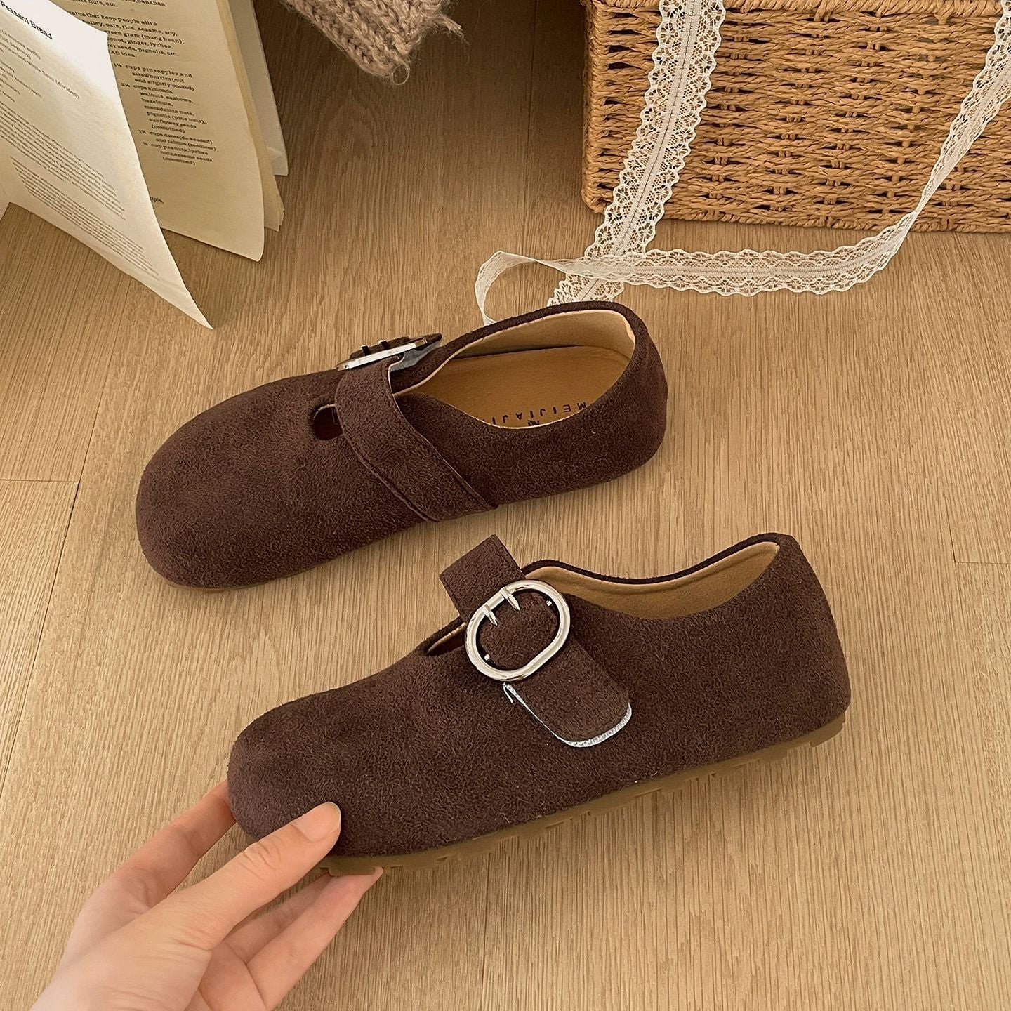 Damen Clogs Bequem Verstellbar Weiches Innenfutter