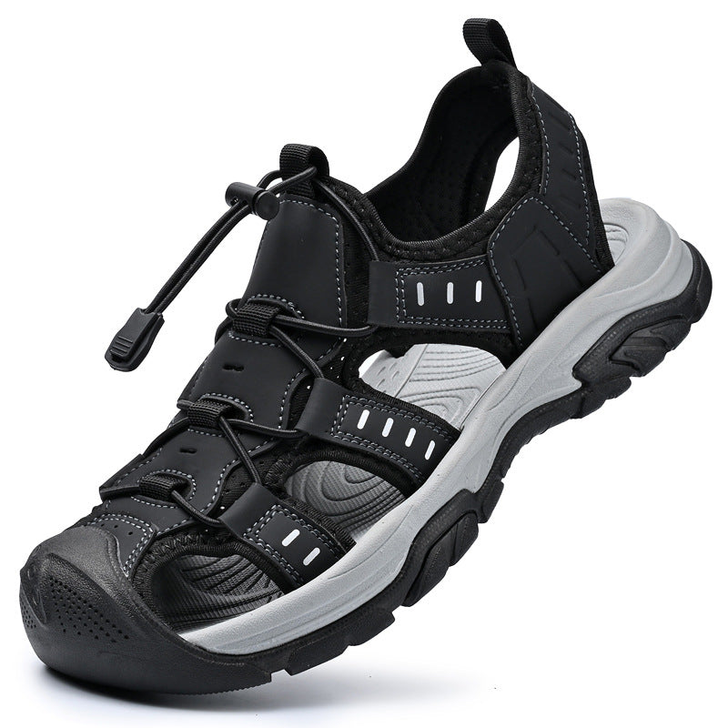 Damen Sandalen Outdoor Bequem Schnellschnürsystem