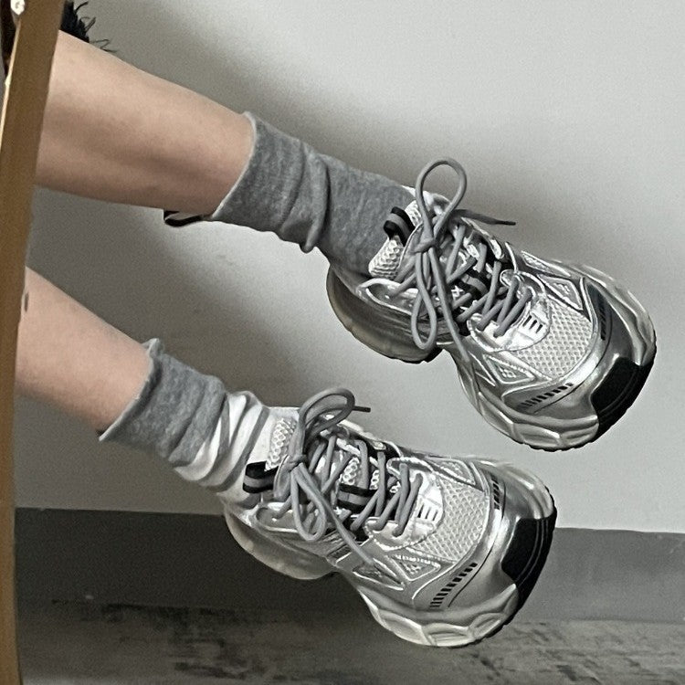 Damen Sneaker SportlichChunky Laufschuhe Mit Dämpfung