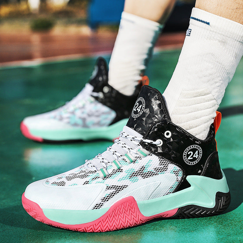 Damen Basketballschuhe Atmungsaktiv Dämpfend Sportlich