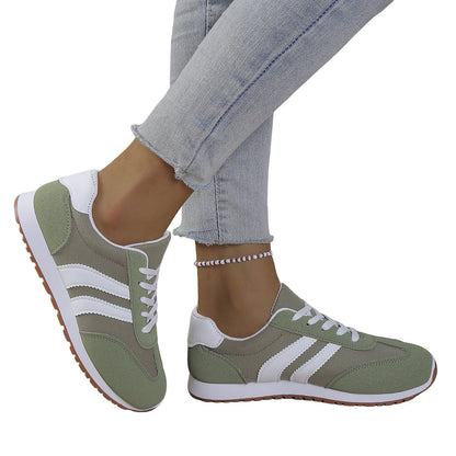 Damen Sneaker Retro-Style atmungsaktiv Sportlich