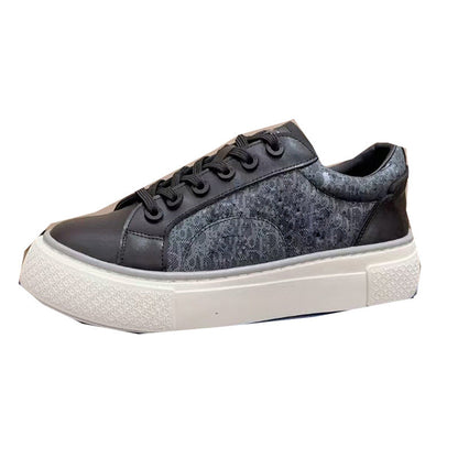 Damen Sneaker Komfortabel Strukturiert Modisch