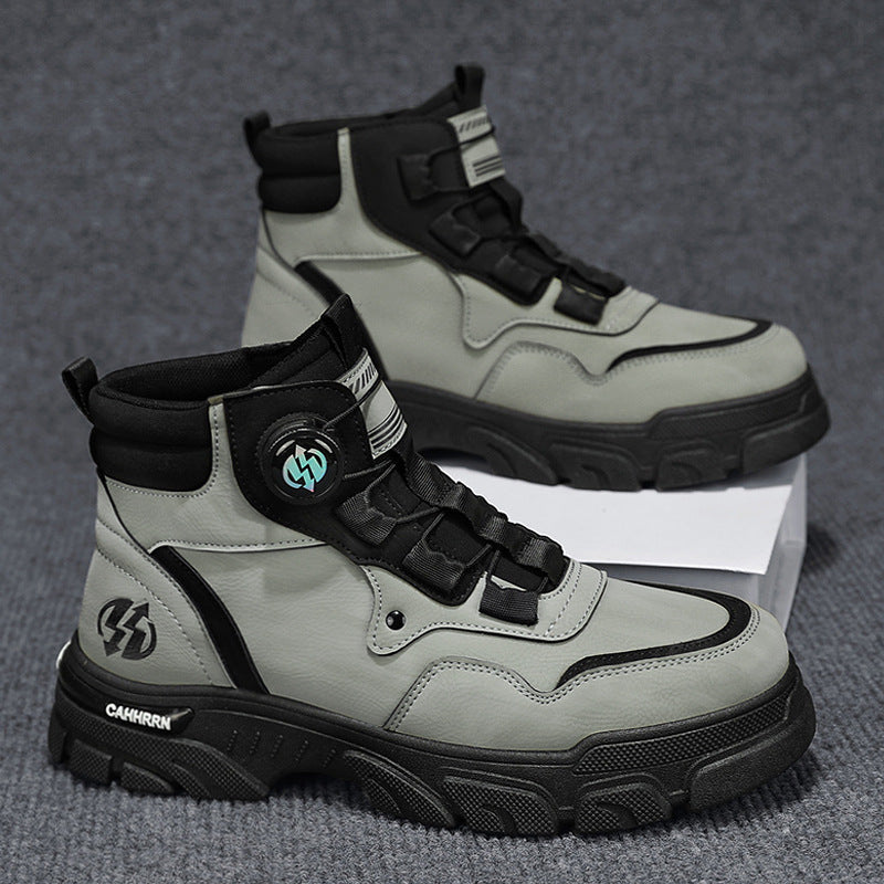 Damen Sneaker High-Top mit Schnürung und Dämpfung