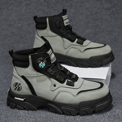 Damen Sneaker High-Top mit Schnürung und Dämpfung