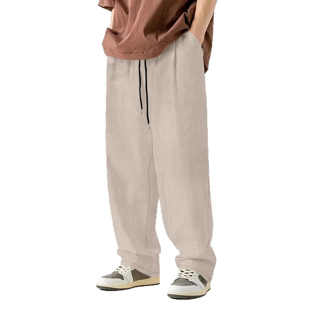 Herren Hose Elegant Lässig Lockere Bequem