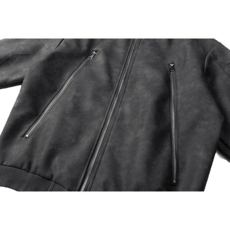 Herren Übergangsjacke Modern mit Reißverschlusstaschen