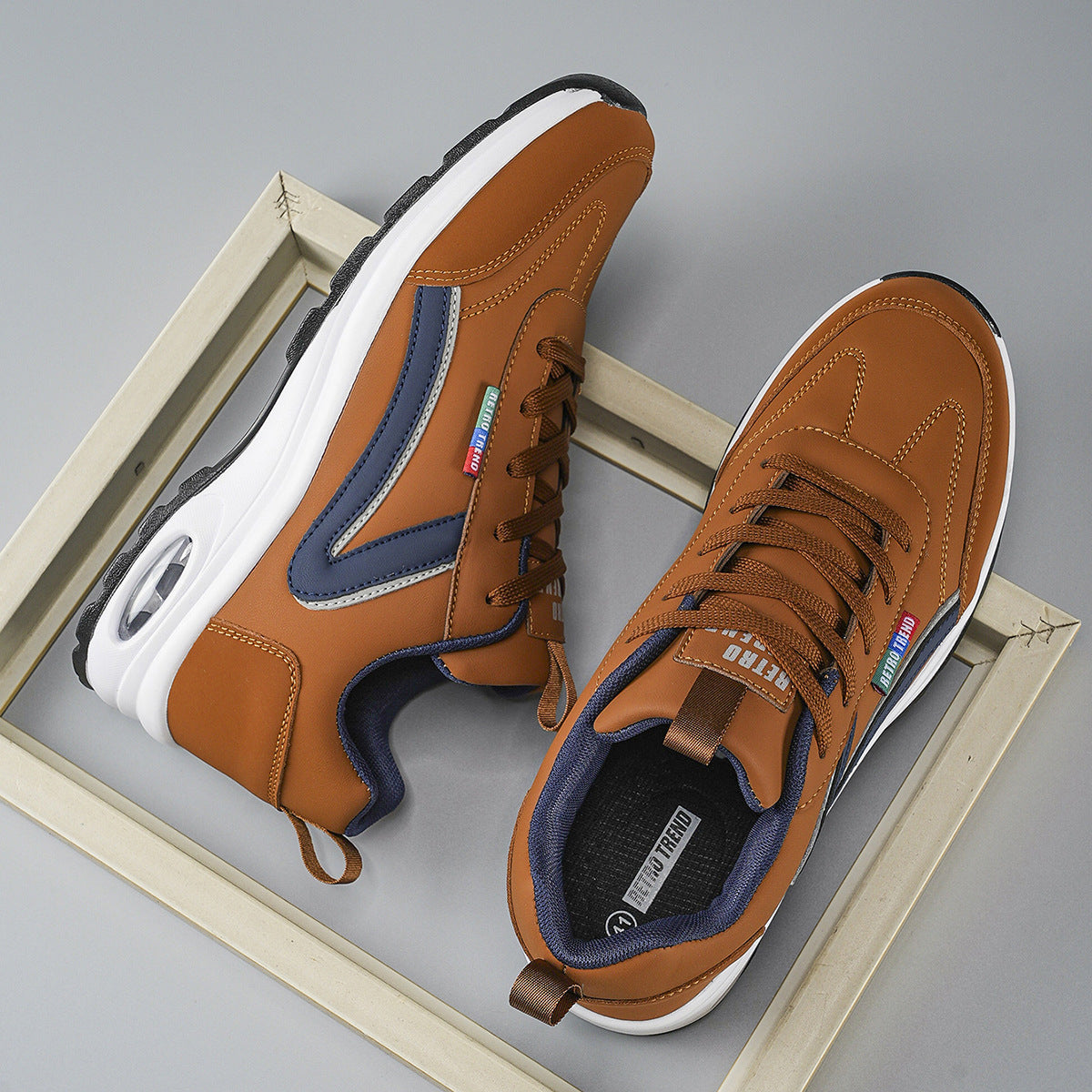 Damen Sneaker Bequem Stoßdämpfend Sportlich