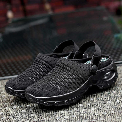 Damen Clogs Atmungsaktiv Flexibel Bequem
