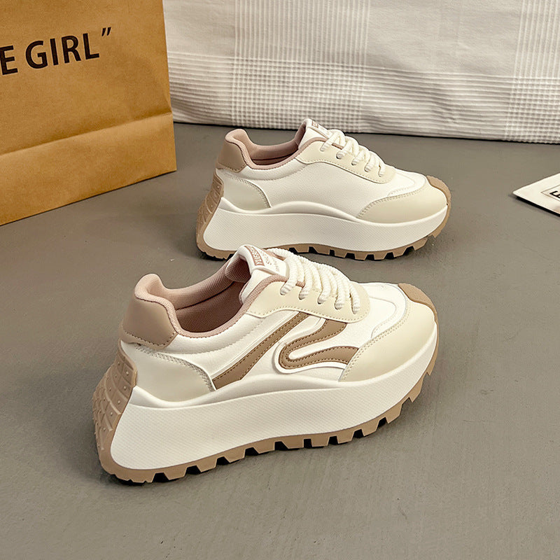 Damen Sneaker Chunky bequem rutschfest mit Dämpfung