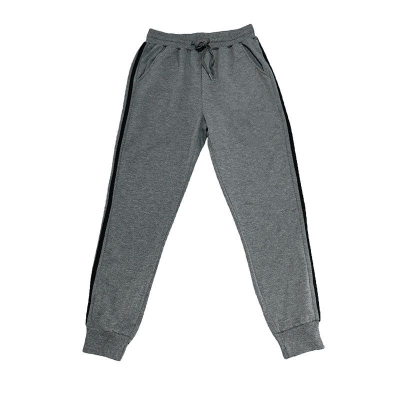 Herren Jogginghose Bequem Elastisch Mit Streifen