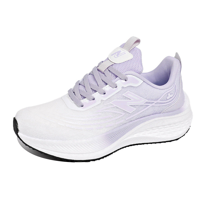Damen Laufschuhe Leicht atmungsaktiv Sportschuhe Schwarz