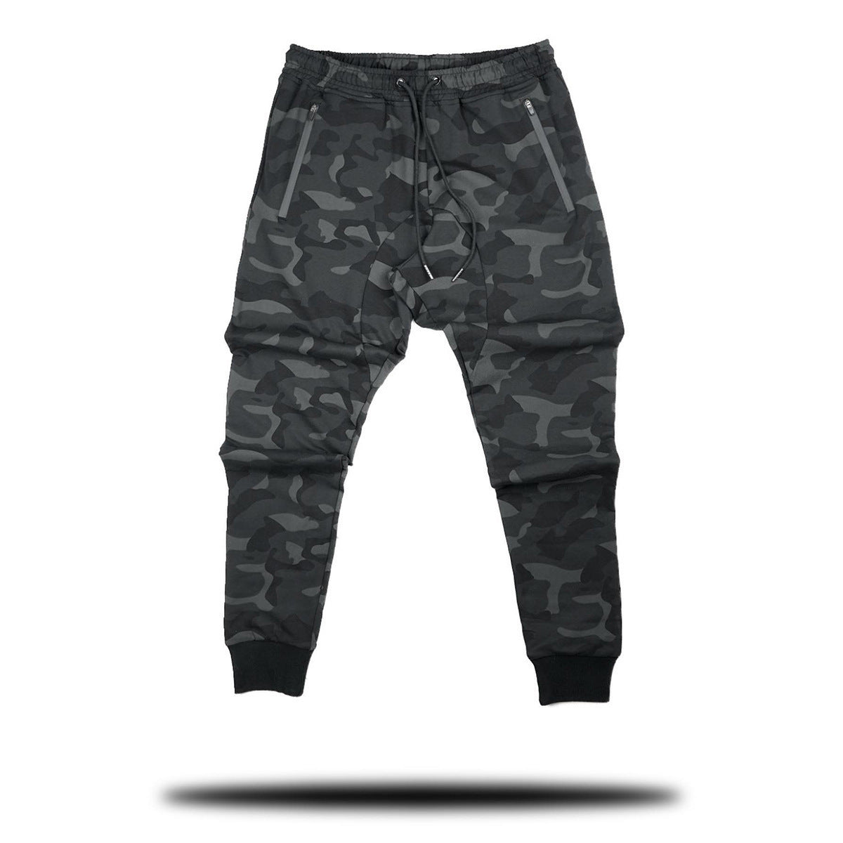 Herren Cargohose Elastisch Praktisch Reißverschluss Taschen