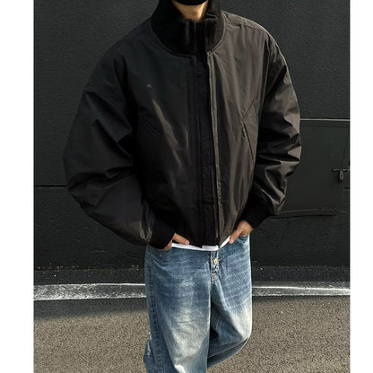 Herren Bomberjacke Modern Stretch mit Weichem Innenfutter