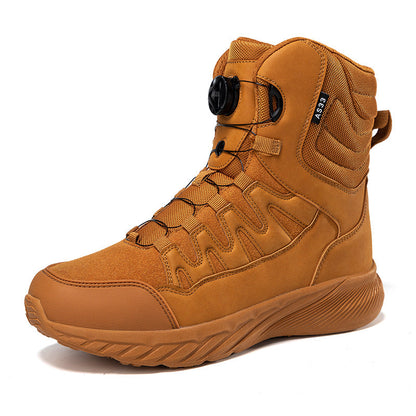 Herren Trekkingstiefel Wanderstiefel Rutschfest Atmungsaktiv