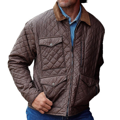 Herren Freizeitjacke Steppweste Warm Modern