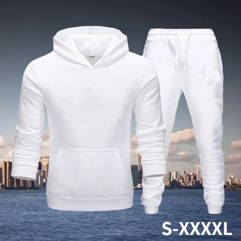 Herren Sportanzug Kapuzenpullover Jogginghose Set Bequem - BerlinGlamour