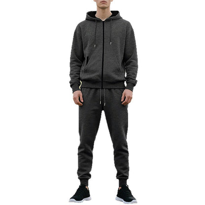 Herren Sportanzug Jogginghose Kapuzenpullover Bequem Modern