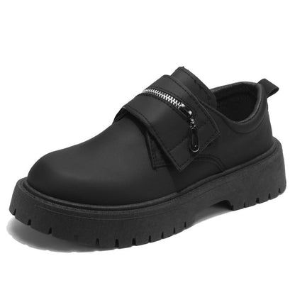 Damen Halbschuhe Modisch Reißverschluss Robust