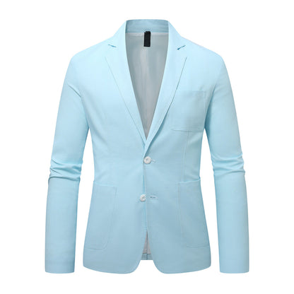 Herren Blazerjacke Elegant Slim Fit Qualität Stoff