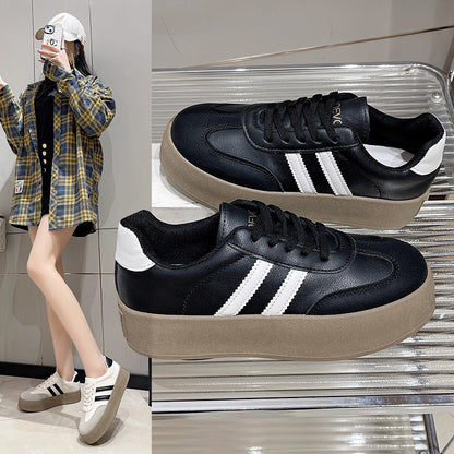 Damen Sneaker Plattform Schuhe Moderne Dämpfung