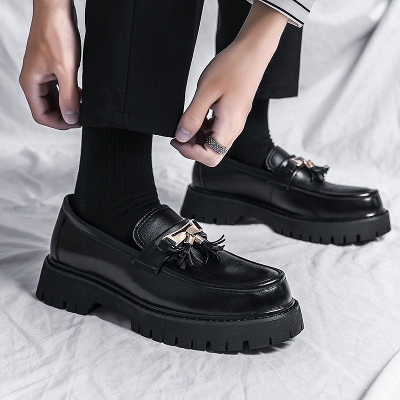 Damen Mokassins Rutschfest Quasten Schuhe Bequem