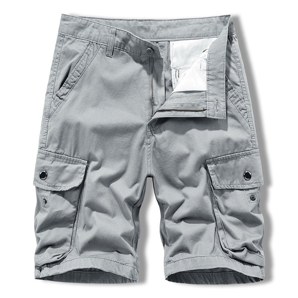 Herren Cargoshorts Bequem Vielfach Taschen Modern