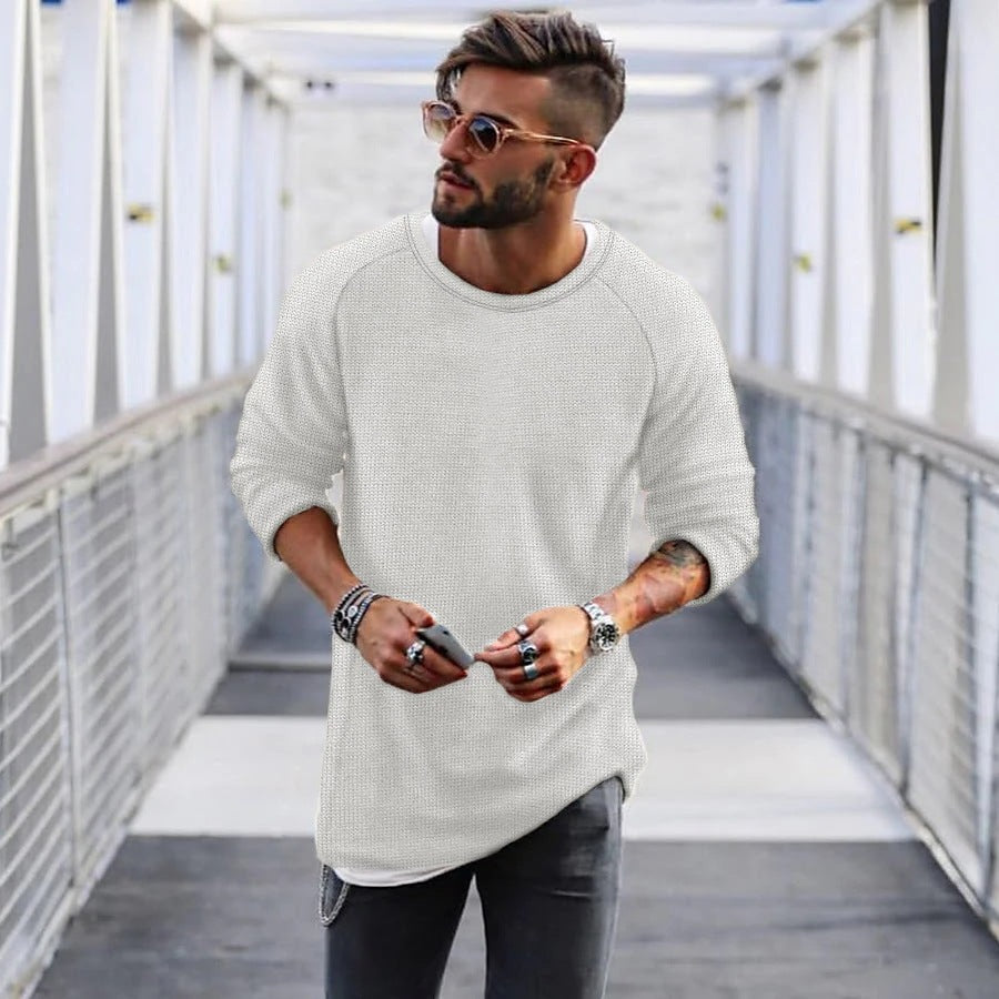 Herren Pullover Lässig Strickmuster Modern Berlin