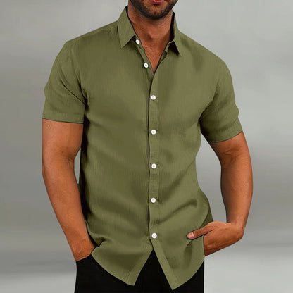 Herren Kurzarmhemd Modern Slimfit