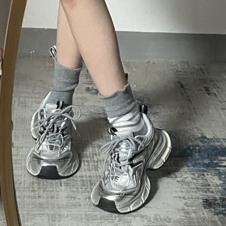Damen Sneaker SportlichChunky Laufschuhe Mit Dämpfung