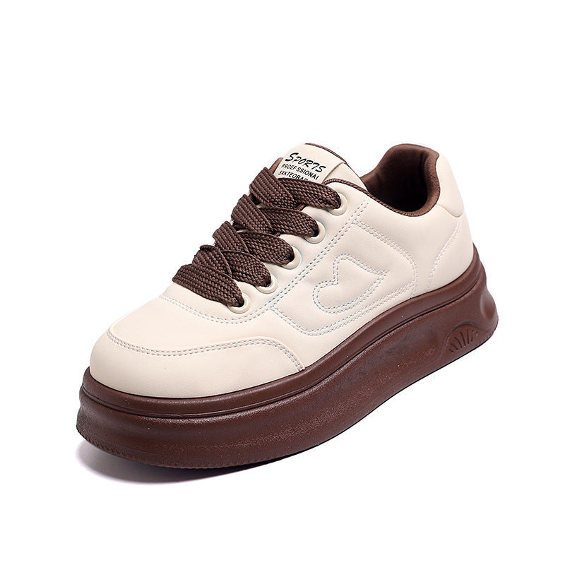 Damen Sneaker Chunky Dicksohle Modisch