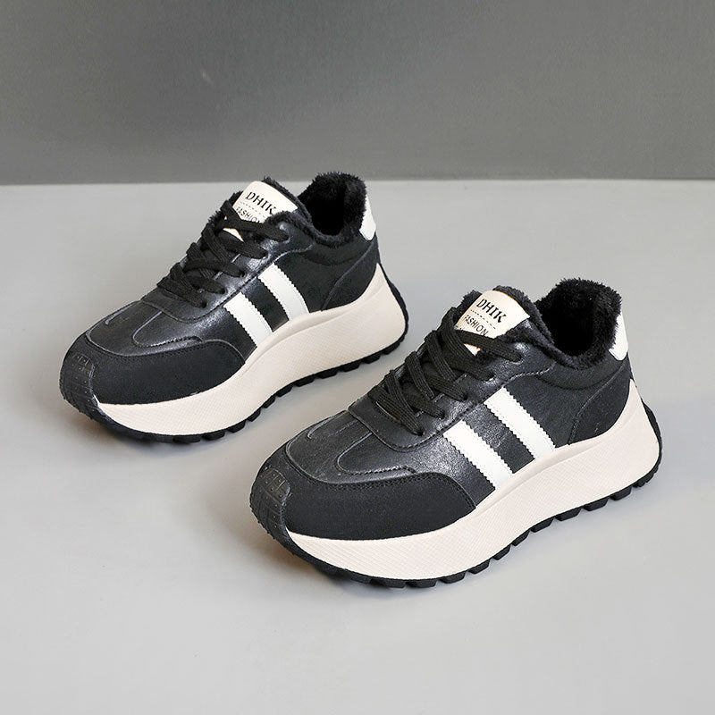 Damen Sneaker Kuschelig Bequem Stylisch