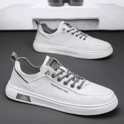 Damen Sneaker Sportlich Atmungsaktiv Schwarz Weiße Mode