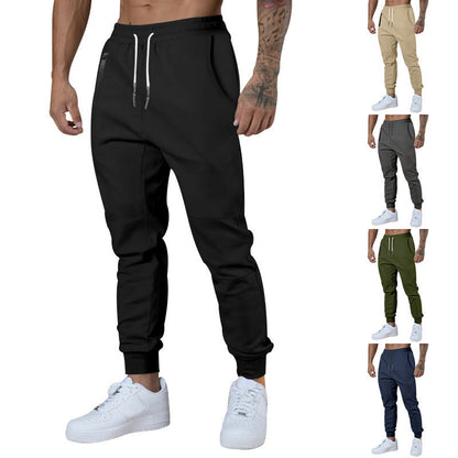 Herren Jogginghose Sportlich Funktionshose Mit Taschen