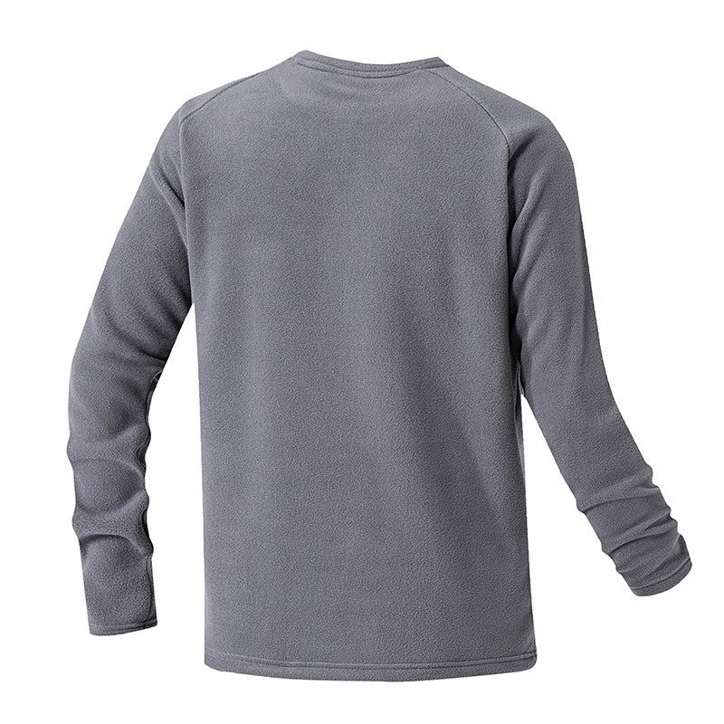 Herren Funktionsshirt Langarm mit Brusttasche Sportlich
