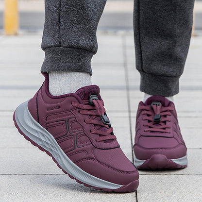 Damen Sneaker Sportlich Atmungsaktiv mit Weichem Innenfutter