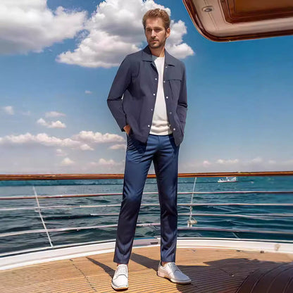 Herren Utility-Jacke Leicht Praktisch Modern